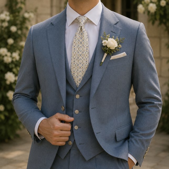 Gravata Casamento no Jardim Botânico Blue & Sage (Criador carregado)
