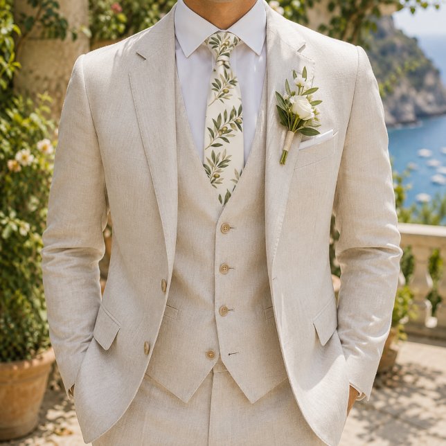 Gravata Casamento no Vinhedo Toscano Olive Branch (Criador carregado)