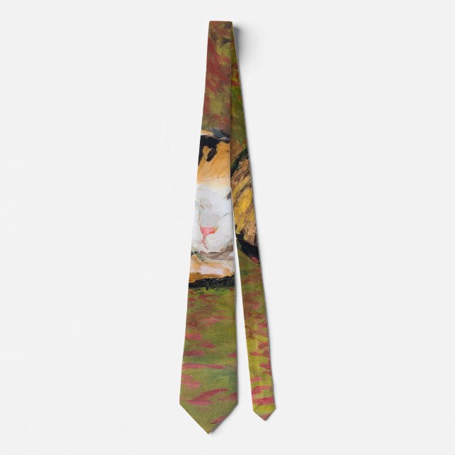 Gravata Cat, August Macke Neck Tie (Frente)