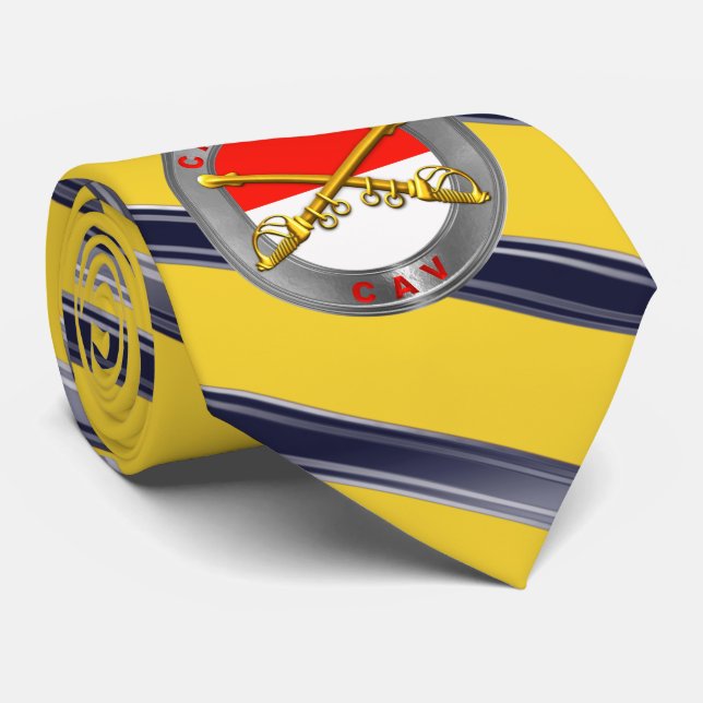 Gravata Cavalaria “CAV Trooper” Veterano  (Rolled)