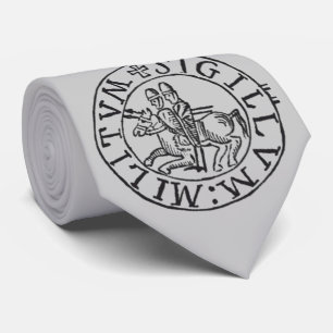 Gravata Cavaleiros Templários Casaco de Armas