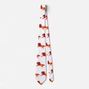 Gravata Cavalo de Fogo Elegante