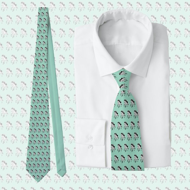 Gravata Cavalo islandês em movimento, amante de cavalos (Criador carregado)