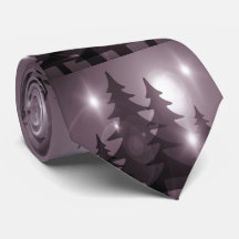 Celebração de Natal Árvores Rosa Púrpuras Elegante