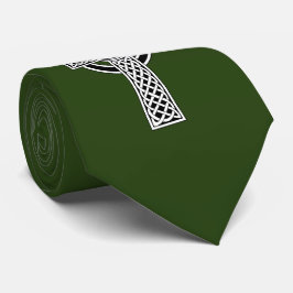Gravata Celtic Cross Irish Ruas. Dia dos Patricks