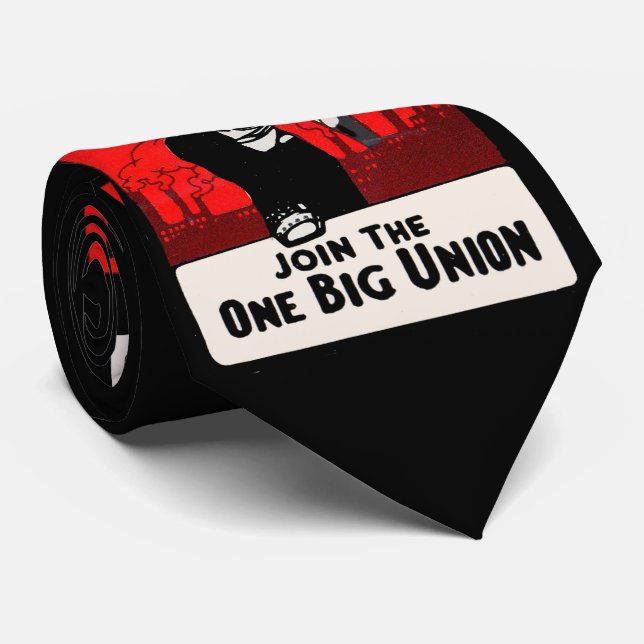 Gravata cerca de 1905 IWW é impressão vir (Rolled)