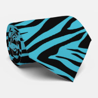 Cerceta da zebra azul & preta