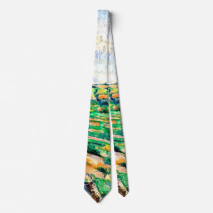 Gravata Cezanne - Countryside em Auvers-Sur-Oise