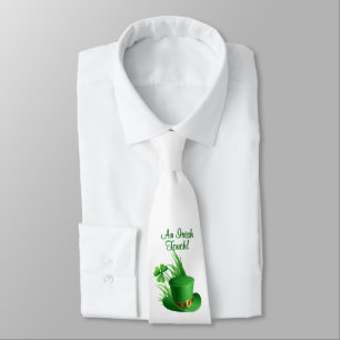 Gravata Chapéu de Cravo de Leprechaun Personalizado na Gra