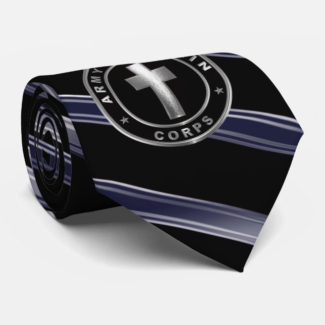 Gravata Chaplain Corps Army Veteran (Rolled)