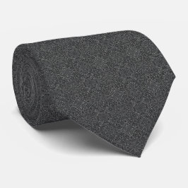 Gravata Charcoal Black Jacquard Monochrome Textured