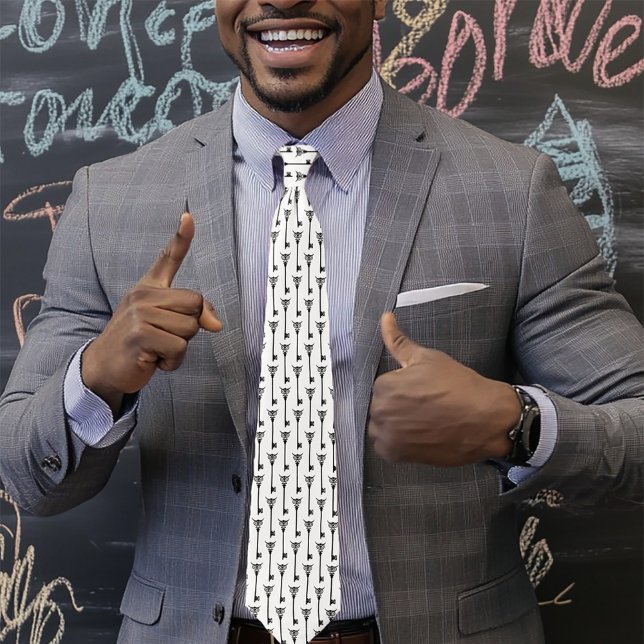 Gravata Chave do Esqueleto Tribal Owl (Criador carregado)