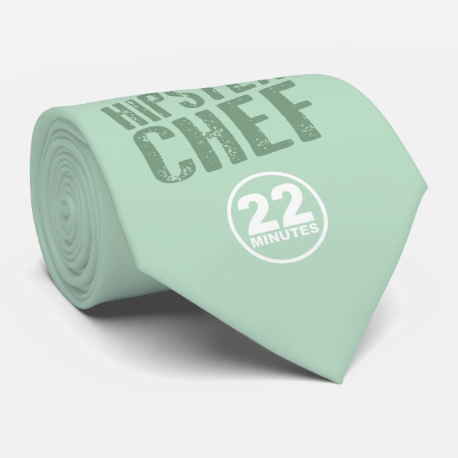 Gravata Chef hipster - CBC 22 minutos (Rolled)