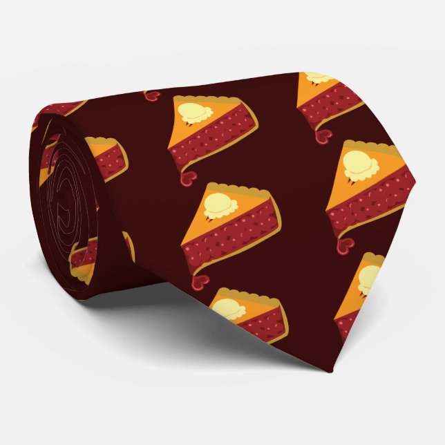 Gravata Cherry Pie Heart (Rolled)