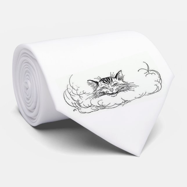 Gravata Cheshire Cat (Alice no País das Maravilhas) (Rolled)