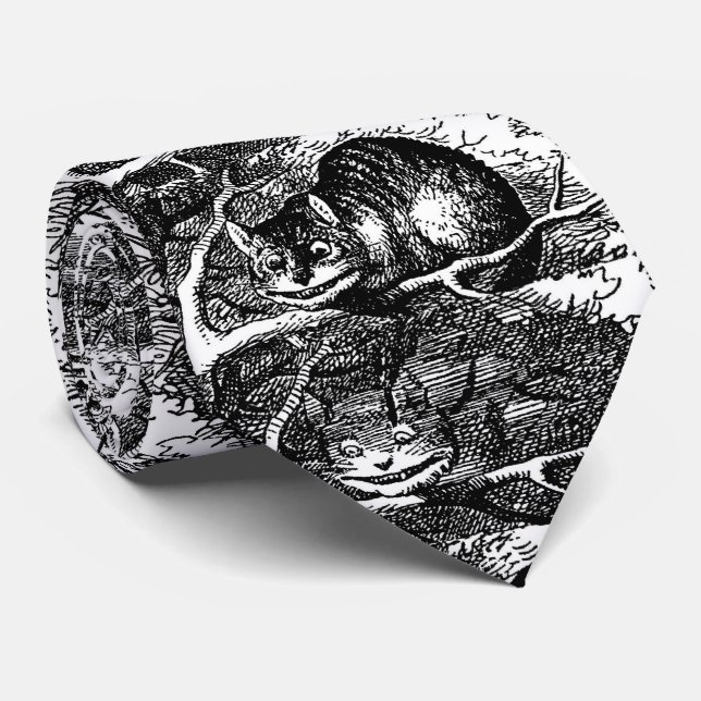 Gravata Cheshire Cat , Alice's Adventures in Wonderland (Rolled)