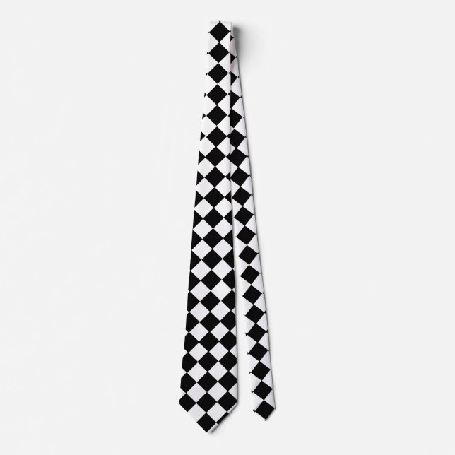 Gravata Chess Club Checkered Neck Tie (Frente)