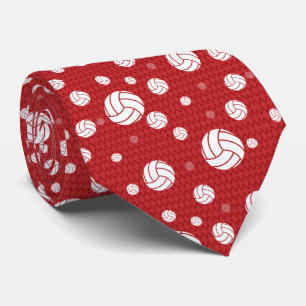 Gravata Chevron Vermelho Padrão