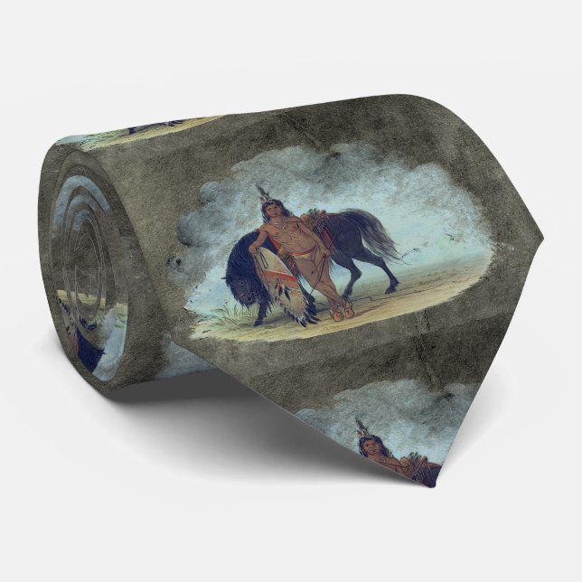 Gravata Cheyenne Indian Warrior (Rolled)