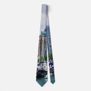 Gravata Chicago Harbor Neck Tie