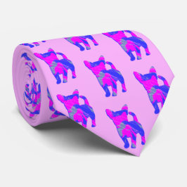 Gravata Chihuahua Cachorro Rosa Silhueta Rosa Pescoço Rosa