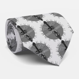 Gravata Chiropractor Caduceus