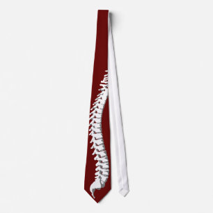 Gravata Chiropractor Pleno Tie Vermelho