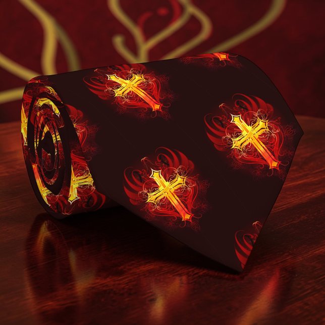 Gravata Christian Christianity Custom Necktie (Criador carregado)