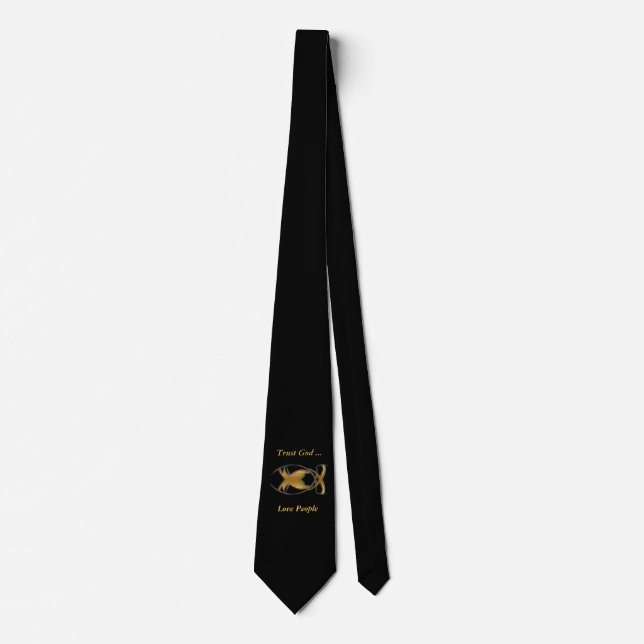 Gravata Christian Fish Tie (Frente)