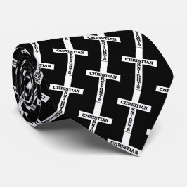 Gravata Christian Knights Neck