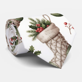 Gravata Christmas Stockings Winter Berries
