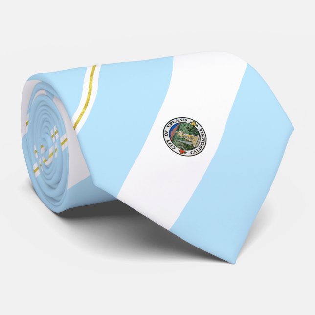 Gravata Cidade de Upland (Califórnia) (Rolled)