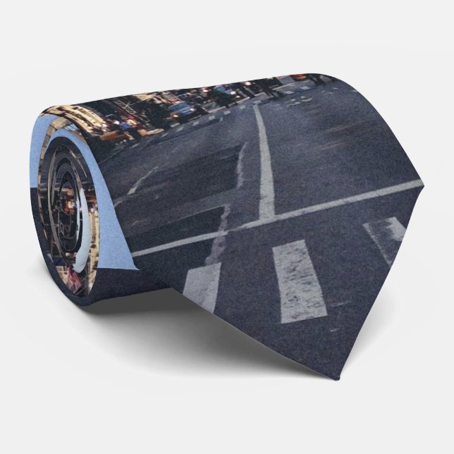 Gravata Cidade temático, faixa de travessia do uso dos (Rolled)