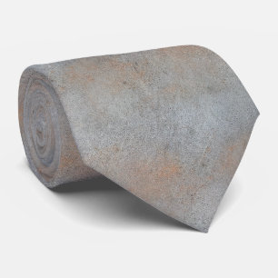 Gravata Cimento De Concreto Suave Com Imagem De Cinza