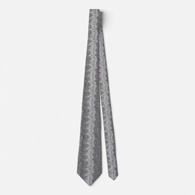 Gravata Cinza Leaf Camo Tie (Frente)