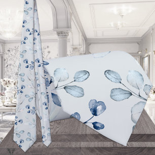 Gravata Cinza Luz Eucalyptus Verdusa Casada Dusty Blue