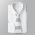Gravata Cinza White Candy Strips Moderno<br><div class="desc">Cinza White Candy Stripes Moderno do pescoço.</div>