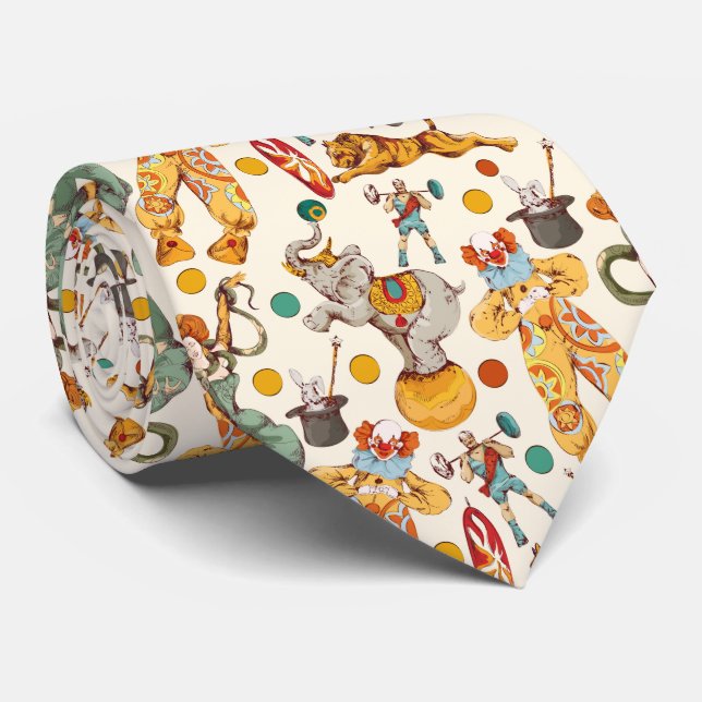 Gravata Circo Vintage (Rolled)