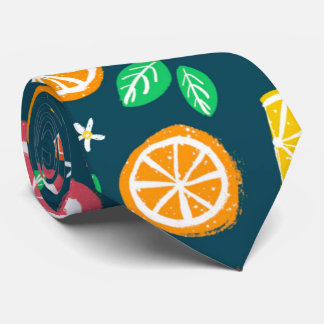 Gravata Citrus Tie em Teal