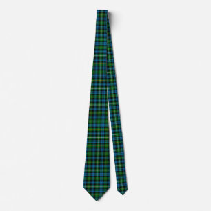 Gravata Clã Escocês Campbell De Argyll Tartan Xadrez