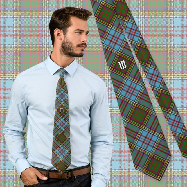 Gravata Clan Anderson Tartan Neck Tie (Criador carregado)