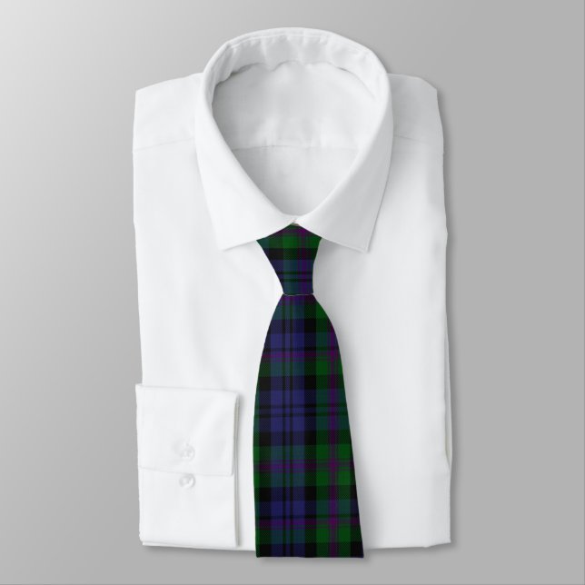 Gravata Clan Baird Tartan Xadrez (Amarrado)