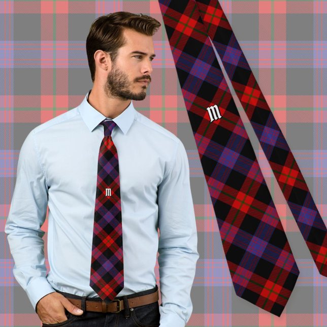 Gravata Clan Brown Tartan (Criador carregado)