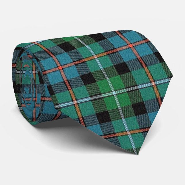 Gravata Clan Campbell do Cawdor Tartan escocês Tartan (Rolled)