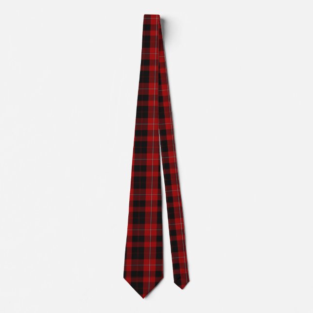 Gravata Clan Cunningham Tartan Xadrez Neck Tie (Frente)