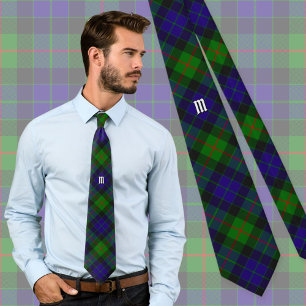 Gravata Clan Gunn Tartan Neck Tie