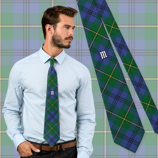 Gravata Clan Johnston Tartan Neck Tie (Criador carregado)