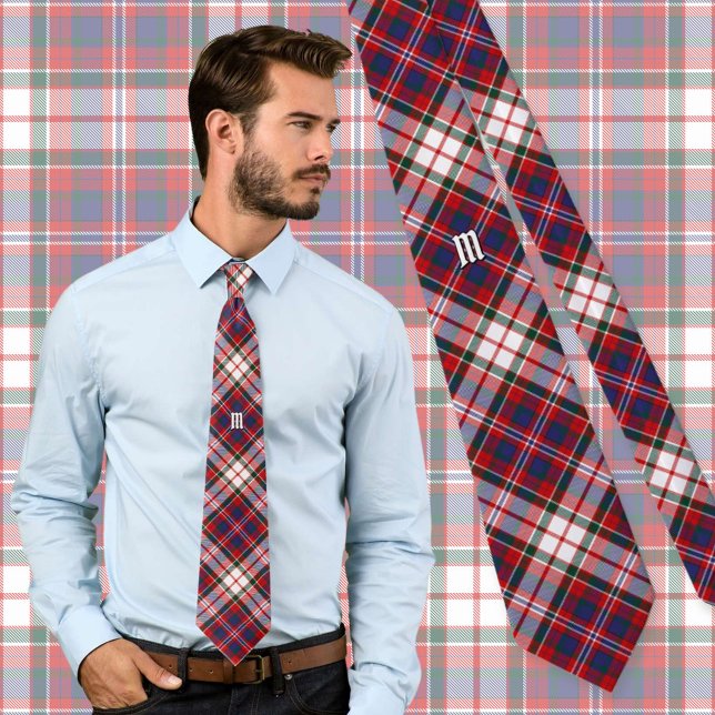 Gravata Clan MacFarlane Dress Tartan (Criador carregado)