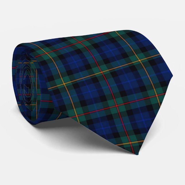 Gravata Clan Smith Tartan Xadrez Neck Tie (Rolled)