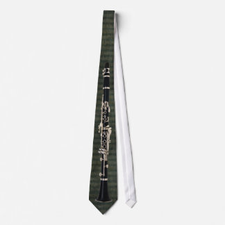 Gravata Clarinete amarrado Verde-Listrado